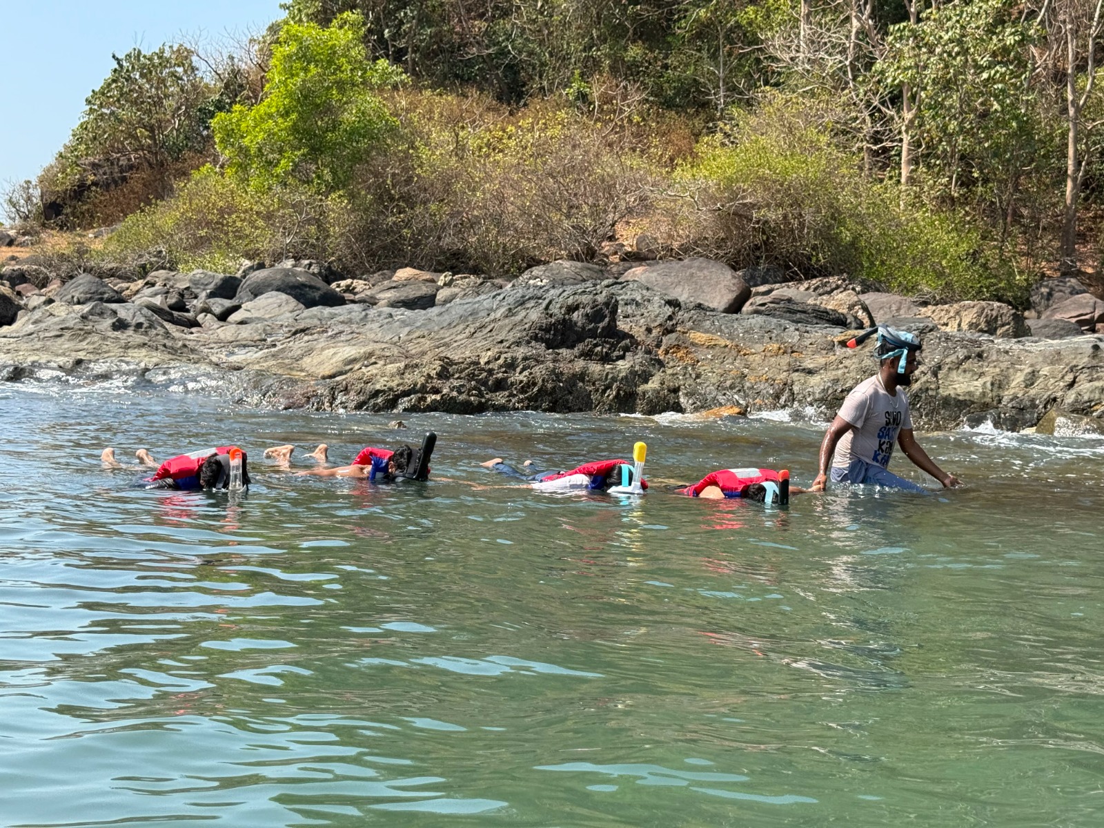 Adventure boat ride in Gokarna waters